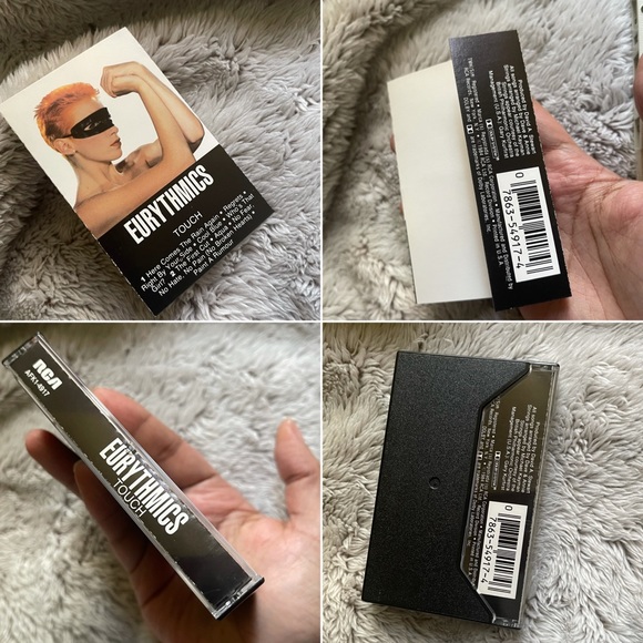 Eurythmics Touch Vintage Cassette Tape 1983 80s Pop Punk Rock Annie Lennox - Picture 2 of 4